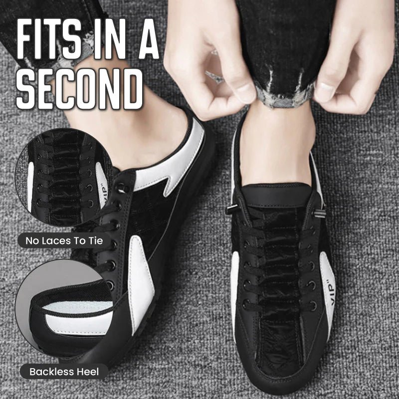 Men’s Breathable Mesh Slip-On Half Slippers-50%OFF - Image 2