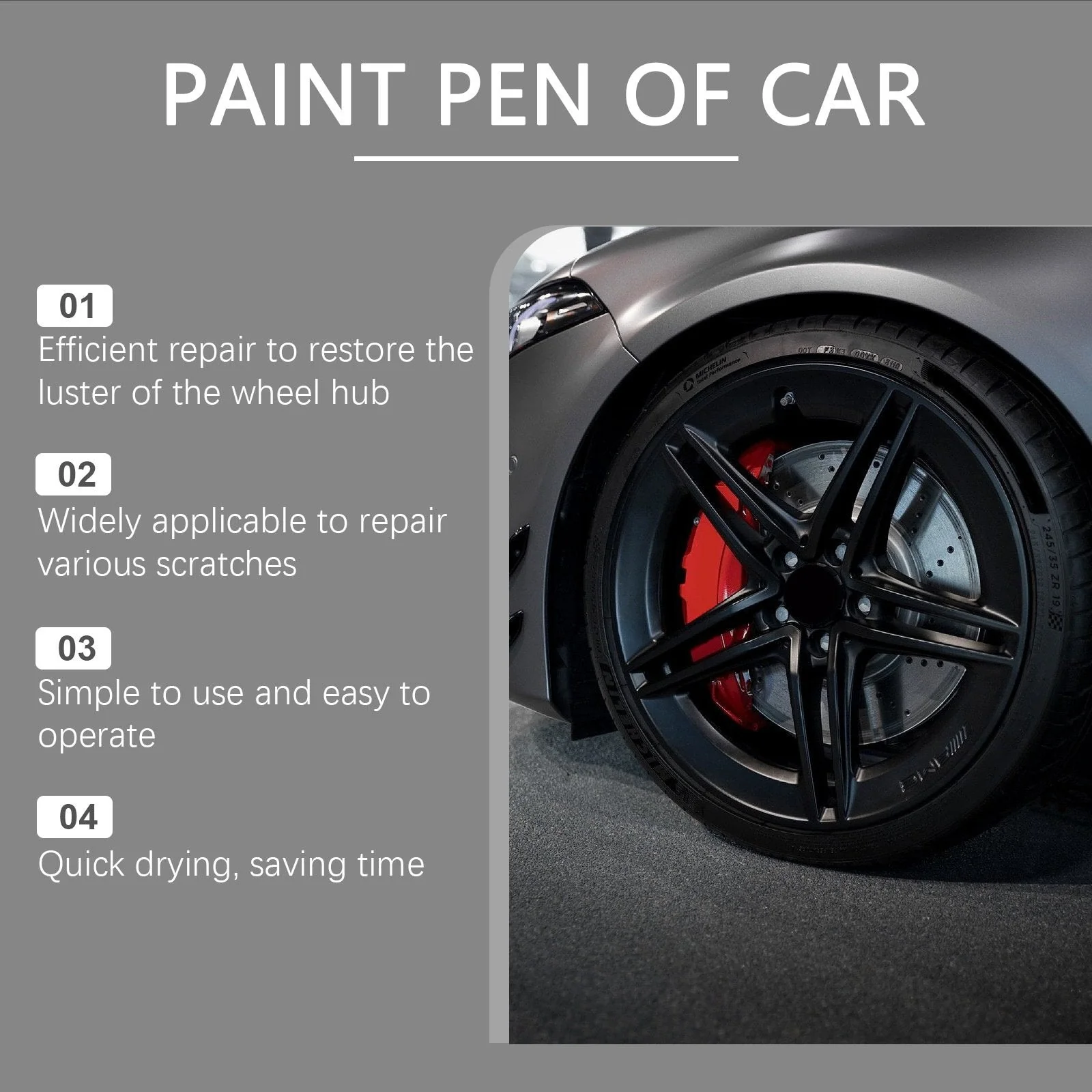⏳Last Day BUY 2 GET 1 FREE!!💡🔥Magic Car Scratch Repair Pen🚗 - Quick Fix for Scratches and Scuffs - Image 3