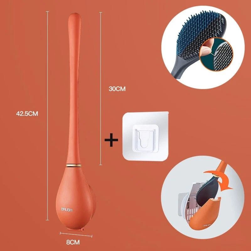 💥Modern Home Flexible Silicone Toilet Brush - Image 8