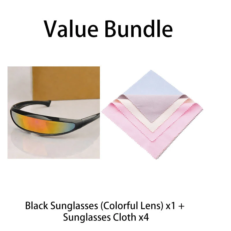 ⏳LAST DAY SALE 50% OFF🔥Lightweight Futuristic Shield Sunglasses - Image 14