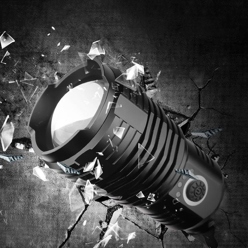 Set of Super Bright Waterproof Rechargeable Flashlights with Zoom - Image 5