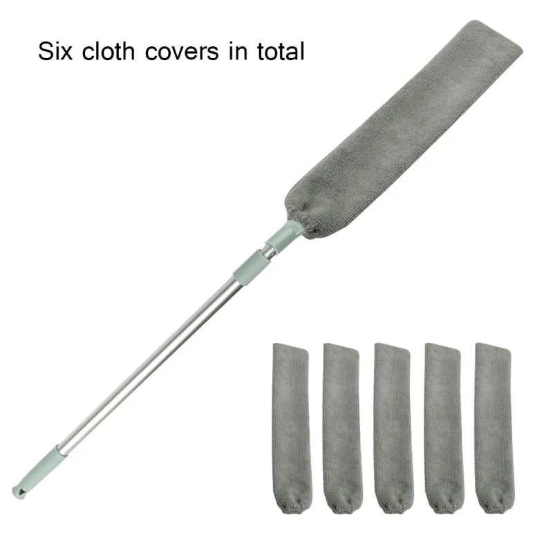 Multifunction Retractable Microfiber Dust Brush Gap Mop - Image 19