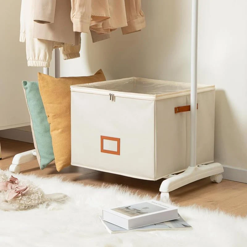 📢📢50% OFF !!!⏰ Fabric Shoe Organizer Storage Box👟– Foldable Design, Large Capacity, Dustproof & Breathable, Space-Saving for Closet & Bedroom 🧺 - Image 19