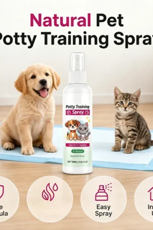 🐶🐱Pet Potty Training Spray for Dogs & Cats