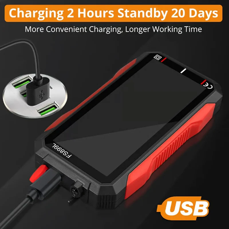 🔧 50% OFF NOW! ⚡ USB Rechargeable Digital Multimeter – Auto-Ranging, LCD Backlight & Portable Design 📏 - Image 15