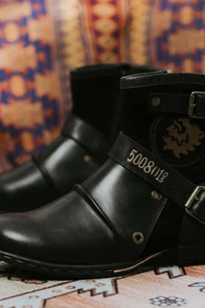 Best Gift - Men's Western Cowboy Style Leather Boots