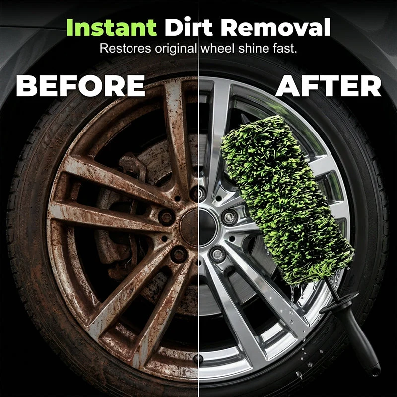 🚗 50% OFF NOW! 🧽Wheel Barrel Cleaning Brush - Image 3