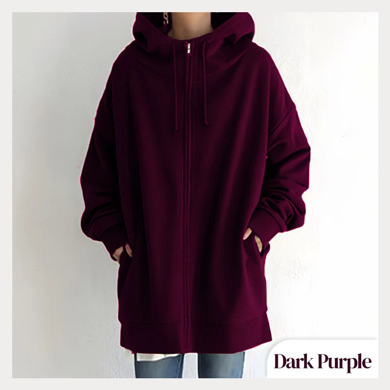 💥Limited Time Special Offer 50% off🔥Women's Autumn/Winter Zipper Hooded Sweater - Image 13