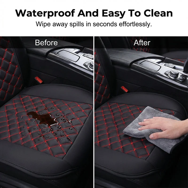 Universal PU Leather Car Seat Cushion - Image 4