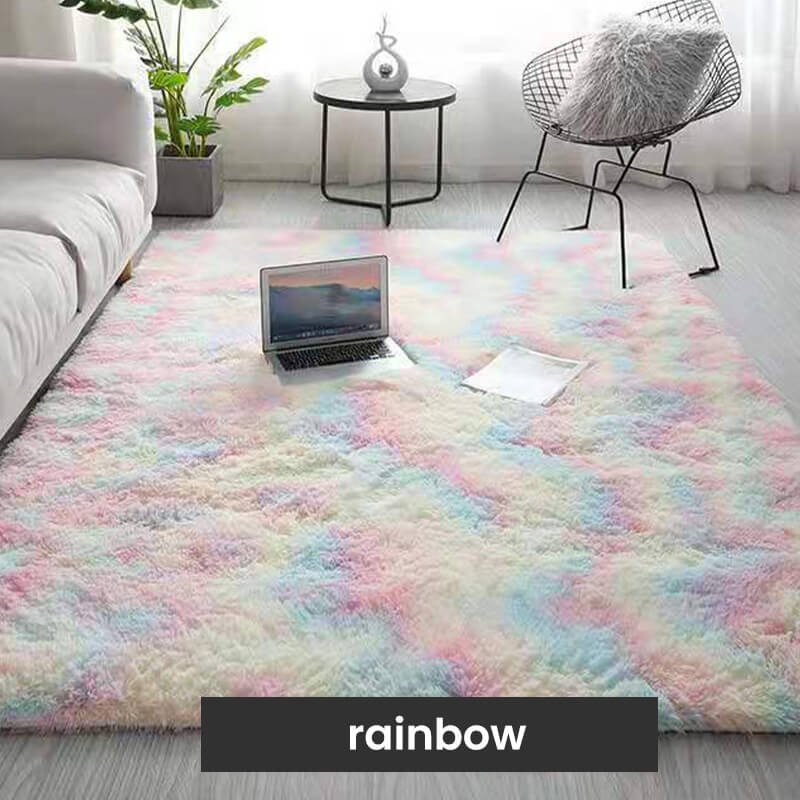 ⏳Limited-time 50% off⏰Gradient Color Plush Floor Mat🛋️ - Image 14