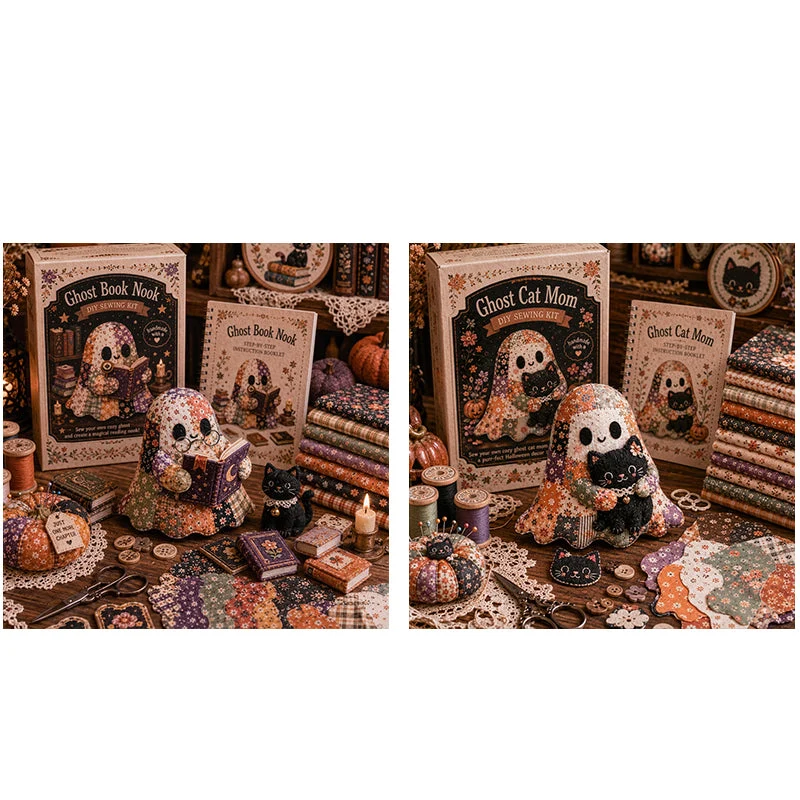 šLittle Ghost's Cozy Halloween DIY Patchwork Kit - Image 18