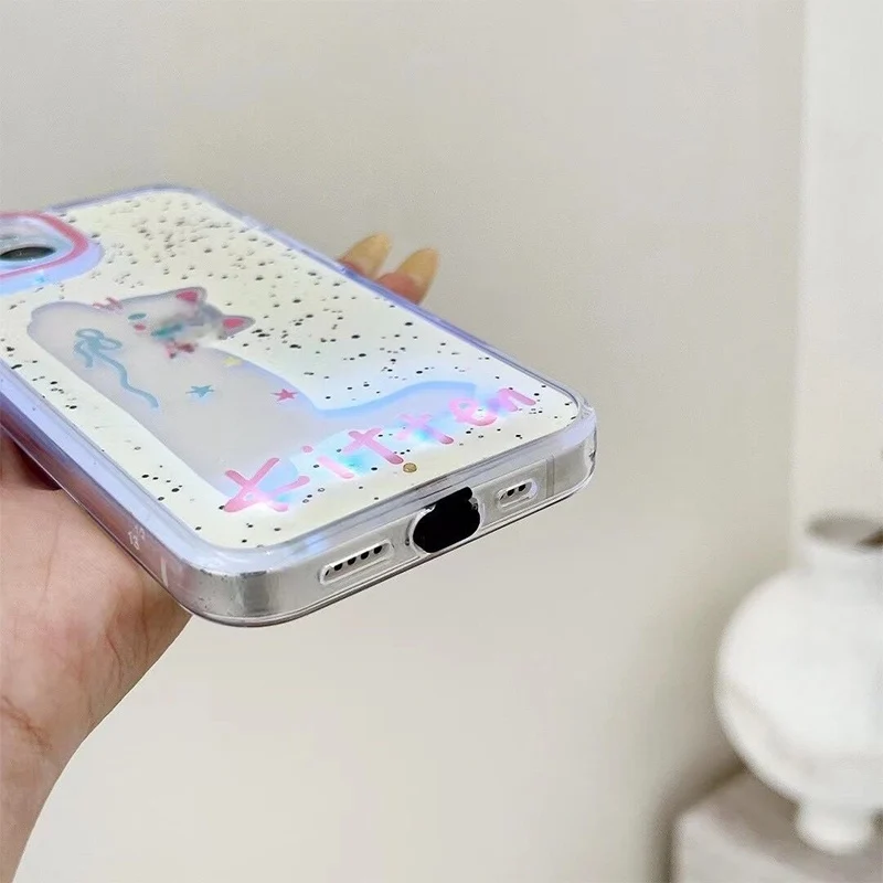 🎄Christmas Sales 60% OFF🐾Luminous Cartoon Cat & Dog iPhone Case - Image 3