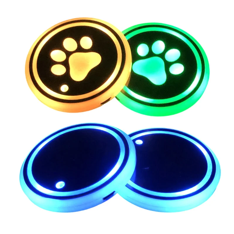 Rechargeable LED Car Cup Holder Lights - Image 22