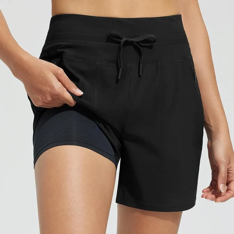 Women’s Athletic Shorts with Pockets - Image 14