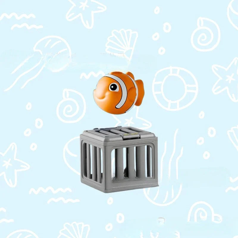 Summer Pool Toys for Kids - Diving Animal & Cage Set - Image 14