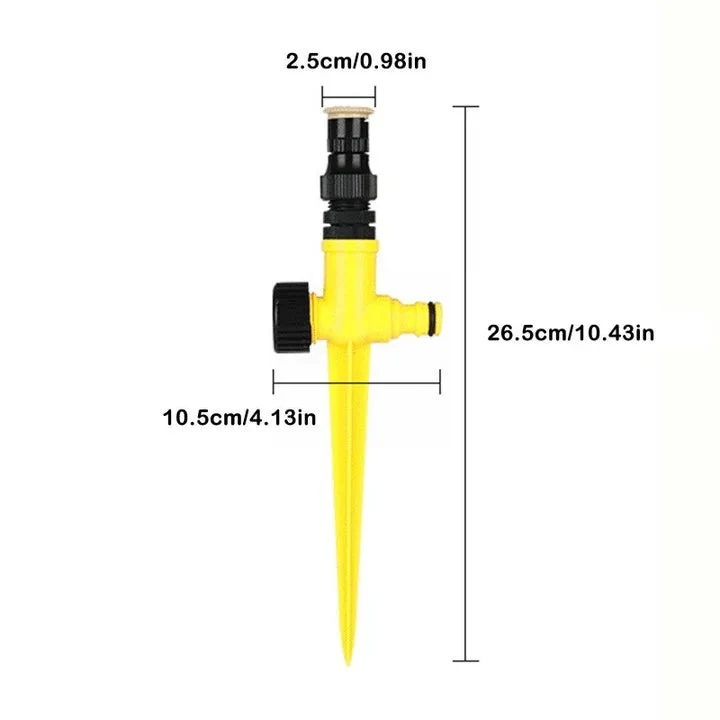 🏡🔥BUY 2 GET 1 FREE 360°🔥 Automatic Rotating Lawn Sprinkler - Image 7