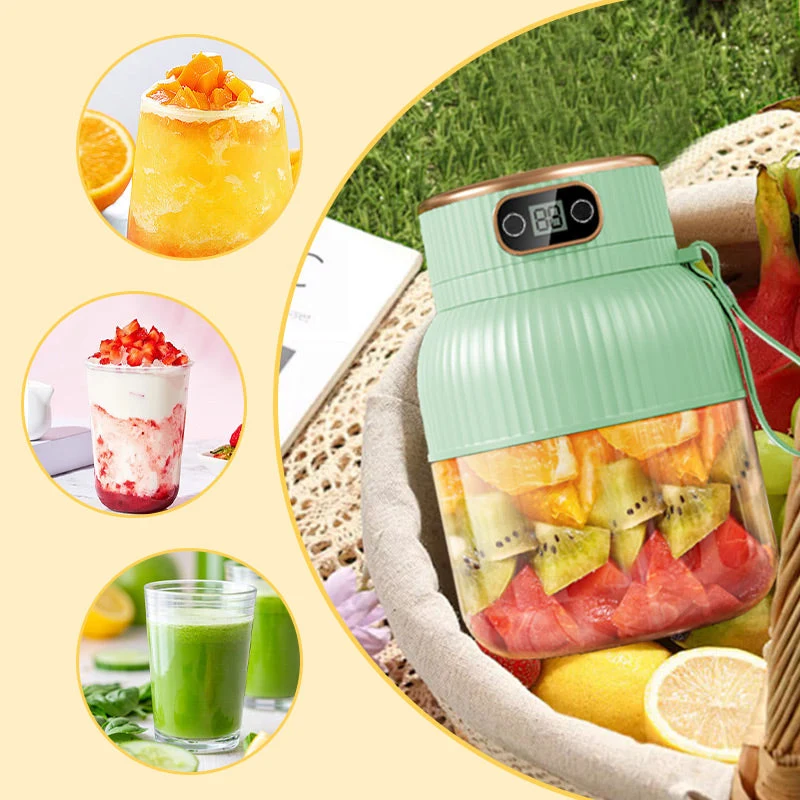Portable Rechargeable Blender for Fruits & Vegetables - Image 7