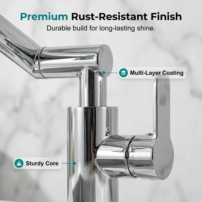 🥳2026 HOT SALE🥳💞50K+ SOLD!🚰✨ 50% OFF! 1080° Rotating Mechanical Arm Faucet – Wash hair in sink easily, no splash. Dual flow modes. Rust‑proof & modern. 🛡️💦 - Image 2