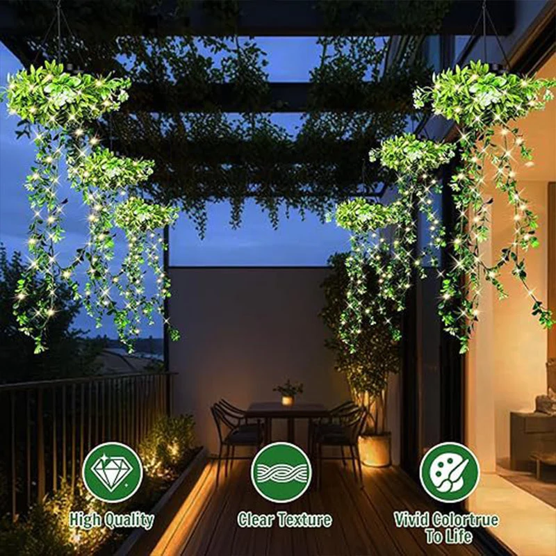 ⏳Limited-time 50% off⏰Solar-Powered Hanging Milan Grass Light🌞💡 - Image 5