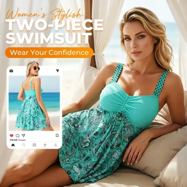 đLimited Time 60% Off! đ„đStrap Top & Fitted Swim Shorts Separable SwimsuitÂ