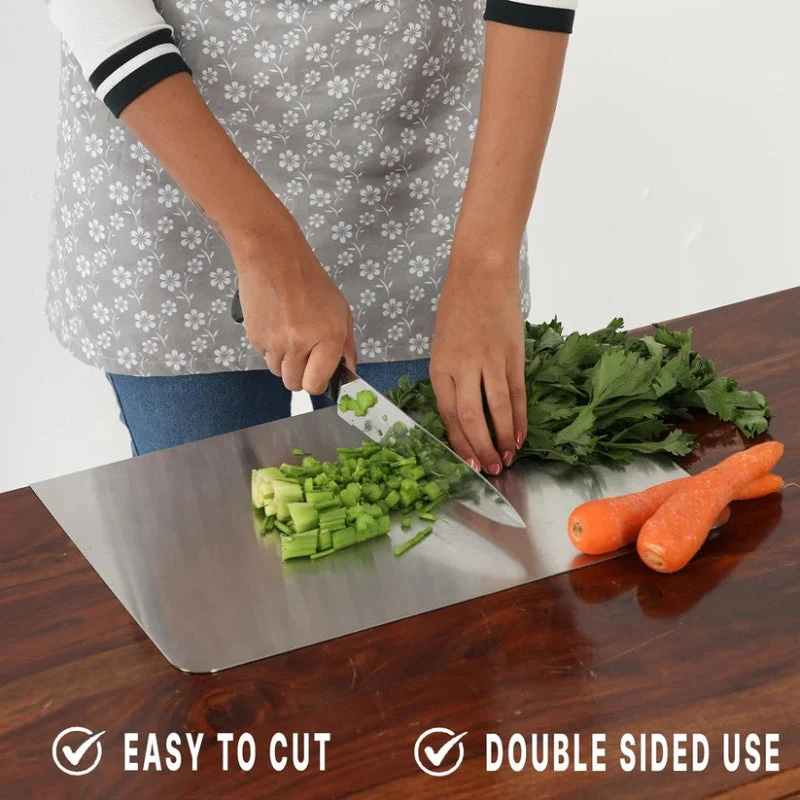 ✨ Stainless Steel Countertop Chopping Board – Hygienic, Knife-Friendly & Easy-Clean Surface 🍽️ - Image 5