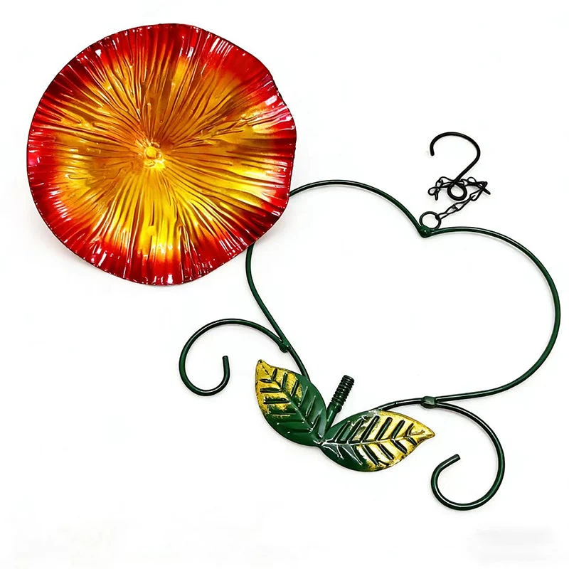 Outdoor Hanging Heart-Shaped Bird Feeder - Image 2