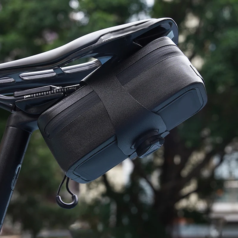 Waterproof Bicycle Saddle Bag with Quick-Release Knob - Image 3