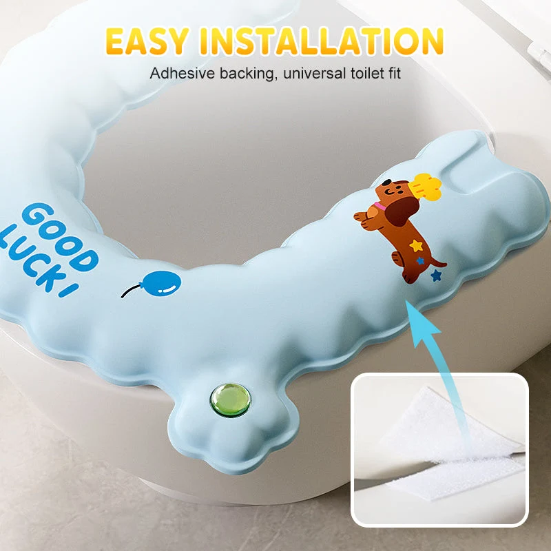 Universal Toilet Seat Cover Pad - Image 2