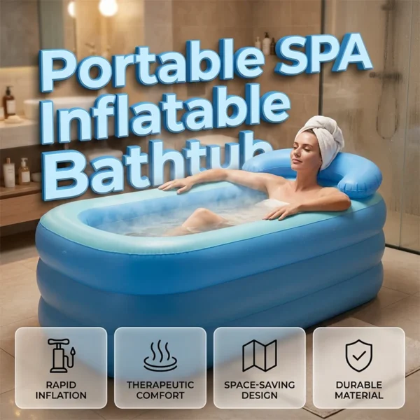 Three-Layer Insulated Inflatable Bathtub