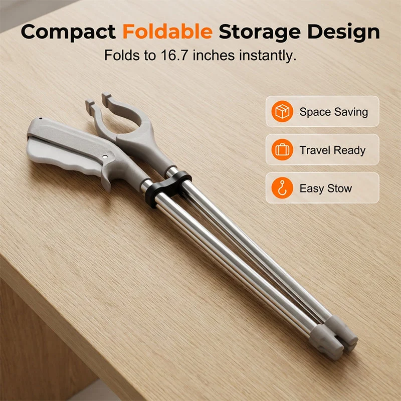 Foldable Long Reach Grabber Tool - Image 3