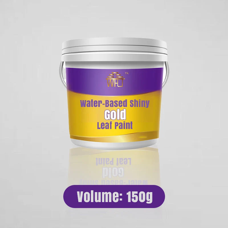 Water-Based Shiny Gold Leaf Paint - Image 9