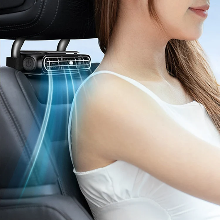 🚗 50% OFF NOW!💨 Car Seat Fan – Dual Turbine & USB Powered – Portable Air Cooler for Summer ❄️ - Image 3