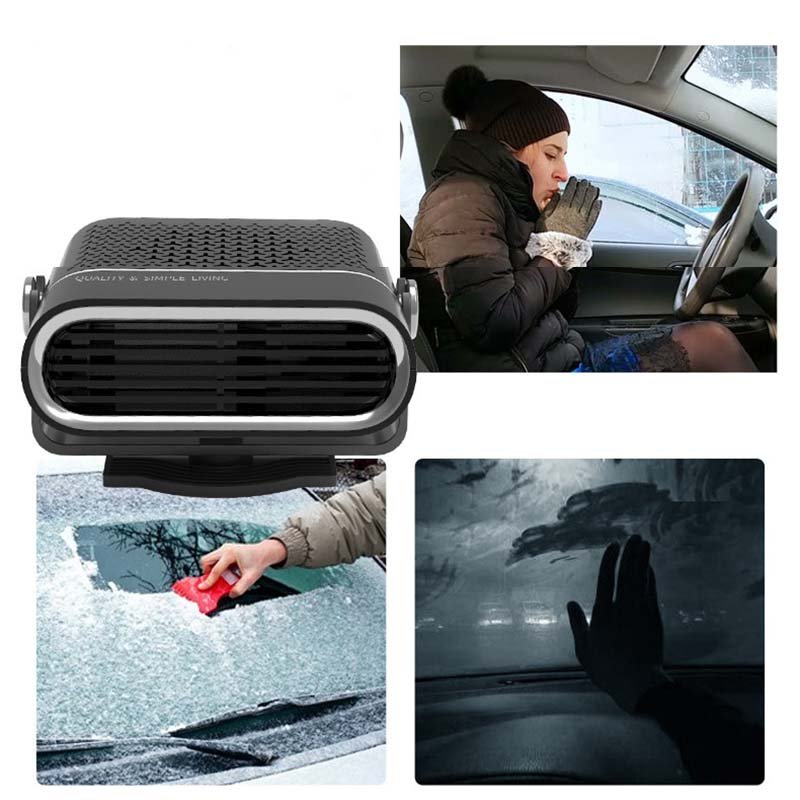 2-in-1 Portable Car Heater with 360° Rotation - Image 5