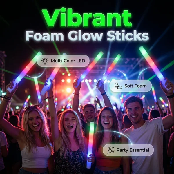 Bright LED Foam Glow Stick