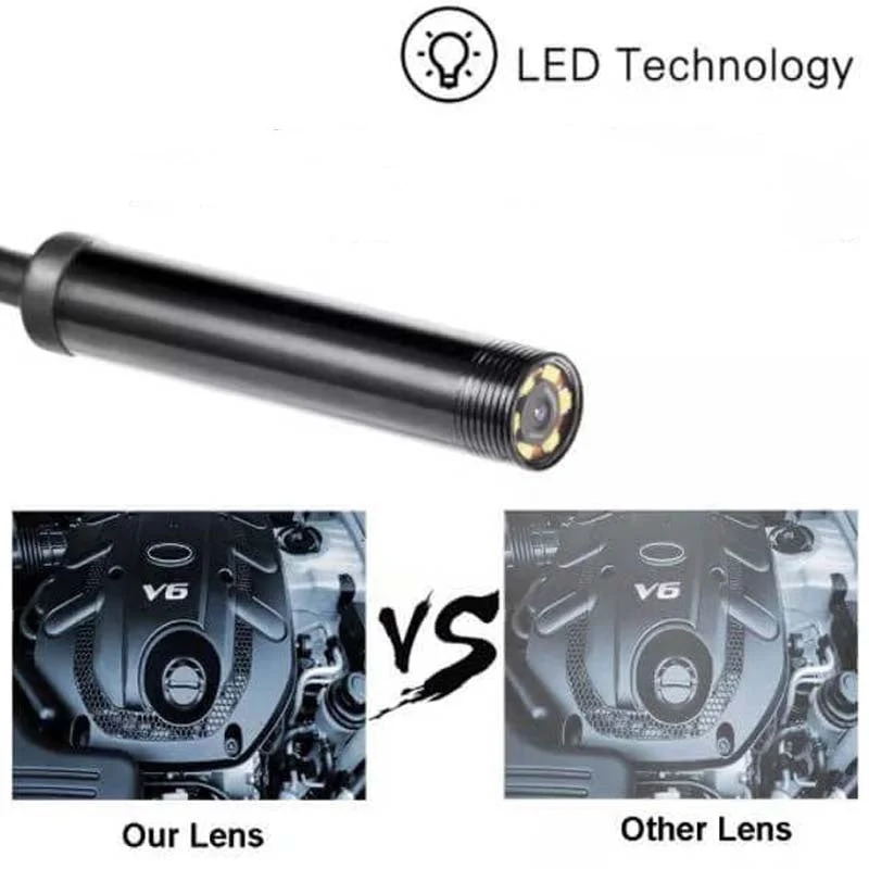 Waterproof USB Endoscope Camera with LED - Image 2