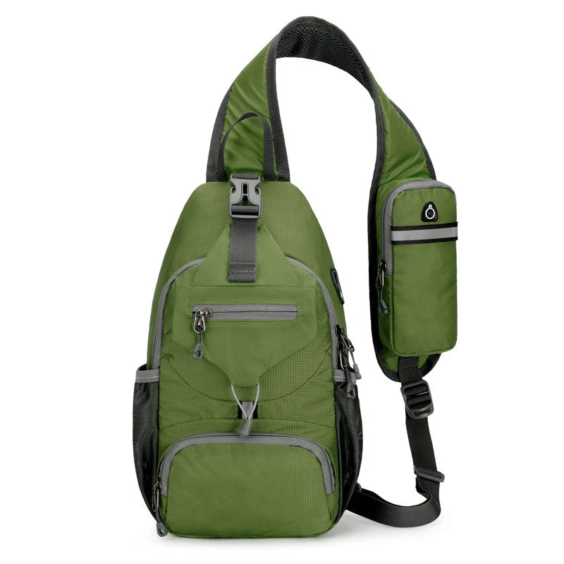 🎒 50% OFF NOW! 💧 Men's Outdoor Sling Bag – Multi-Pocket, Water-Resistant & Breathable – Perfect for Travel & Daily Use ✨ - Image 14