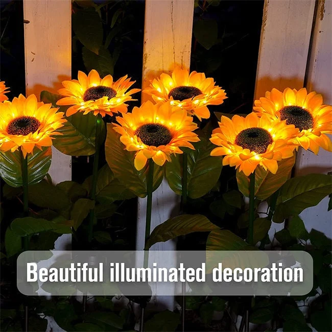 🌻46% OFF FLASH SALE ! Sunflower Solar Lights – Glowing Decor for Garden ✨🌿【Hurry Up】 - Image 7