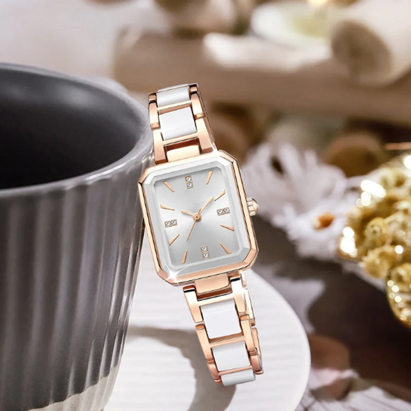 🌸Limited time 48% OFF✨⌚Couple's Fashion Rectangular Quartz Watch - Image 2