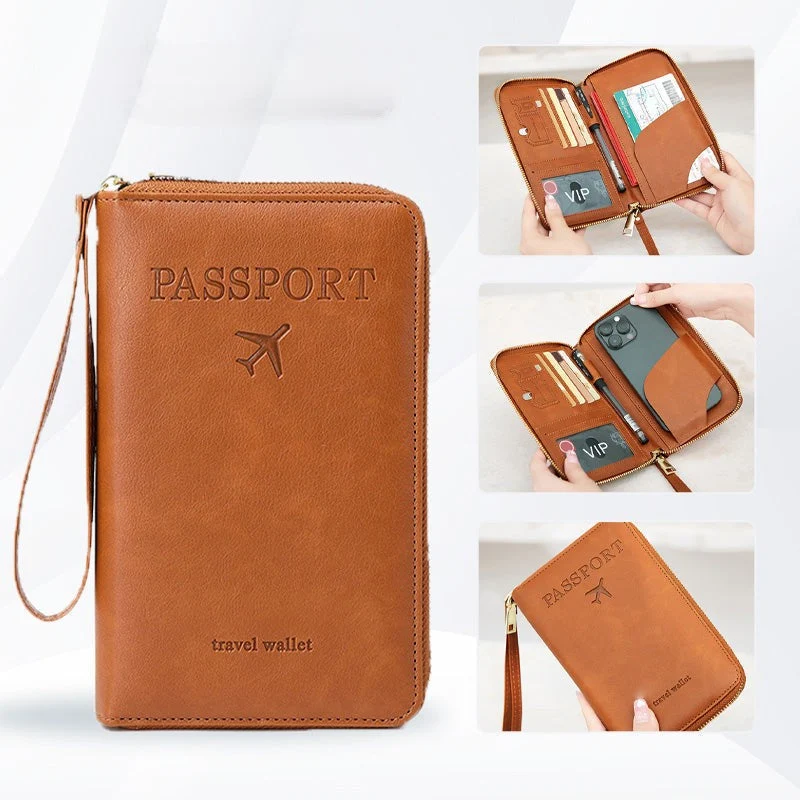 🧳2026 Tourism Must✈️Multifunctional RFID Passport Wallet - Image 13