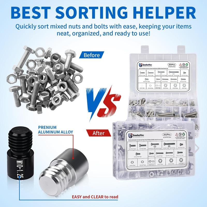 📢📢60% OFF !! ⏰Nut & Bolt Thread Checker Kit for Inspection of Fixed Bolts or Threaded Holes - Image 6
