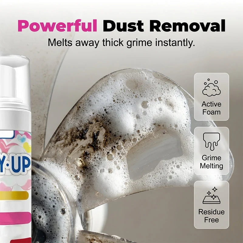 🌀 Fan cleaner spray – no dismantling. Foam melts dust. Works on all fans! 🧼✨ - Image 3