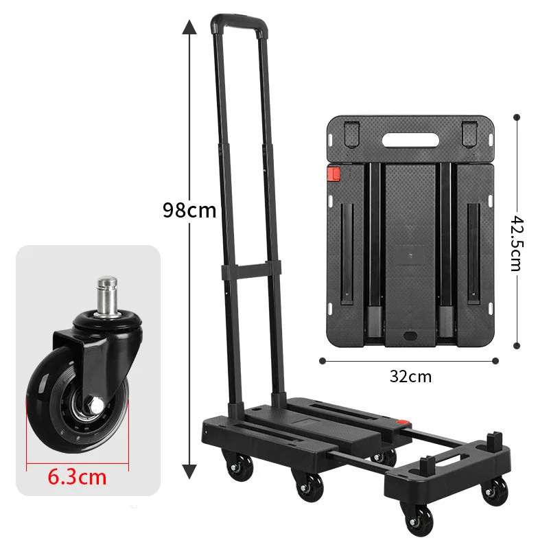 ⏳🔥LIMITED-TIME 50% OFF! 📦Foldable, quiet handcart - Image 5
