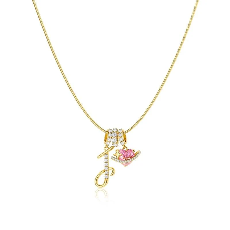 ๐2026 Mother's Day Gifts 50% Off--๐3-Layering Initial A-Z Letter Pendant Necklaces - Image 31