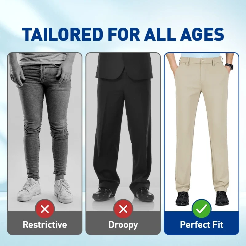 🔥2026 Hot Sale 50% OFF✨💖Breathable Comfortable Men's Stretch Casual Trousers 2 - Image 2