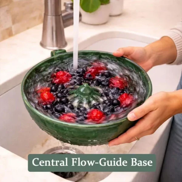 Berry Swirl Washing & Serving Bowl