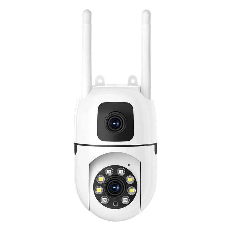 🔍🔍360° Pan & Tilt 4K Dual Lens Security Camera – Outdoor WiFi Surveillance Camera - Image 9