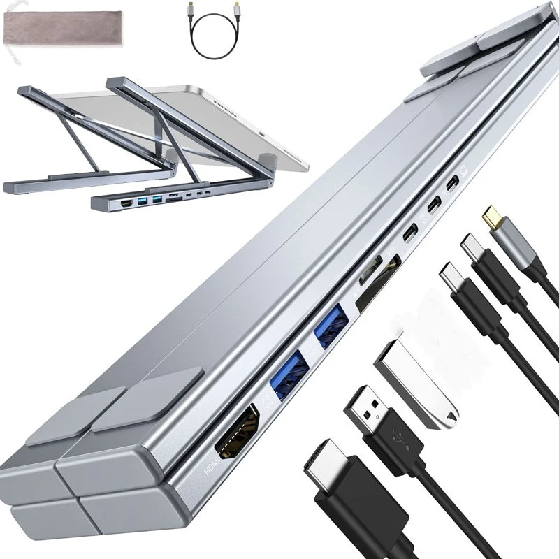 ⏳Time-Limited Special⏰USB-C Docking Station Laptop Stand with 4K HDMI - Image 4