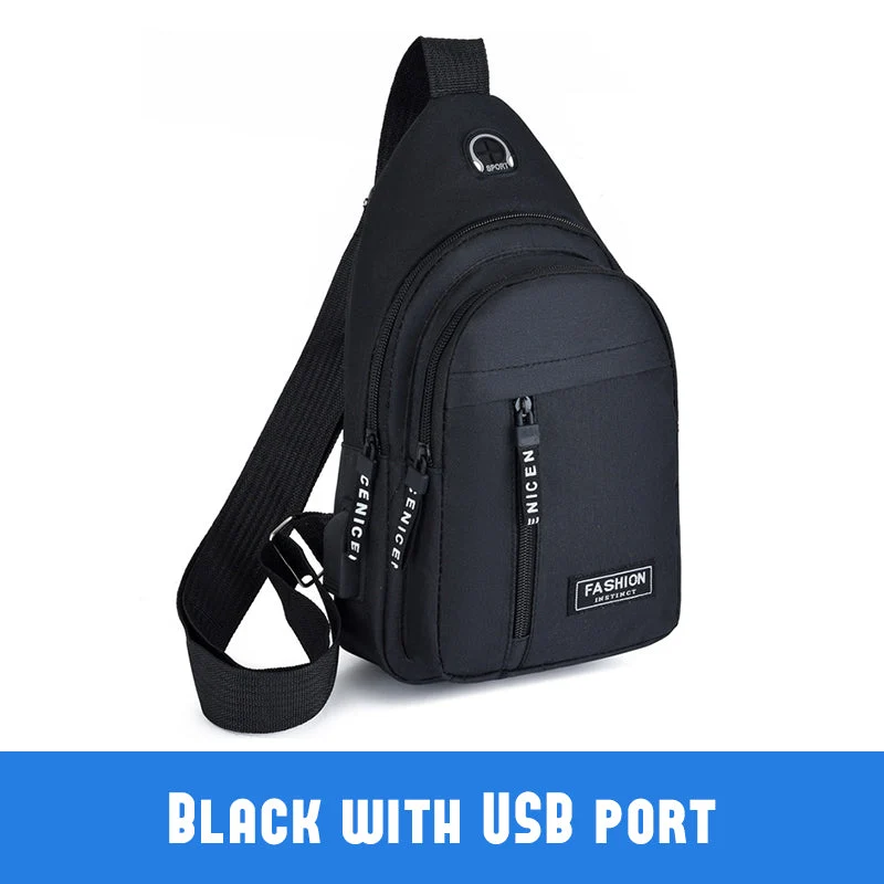 Sling Bag with USB Port - Image 9