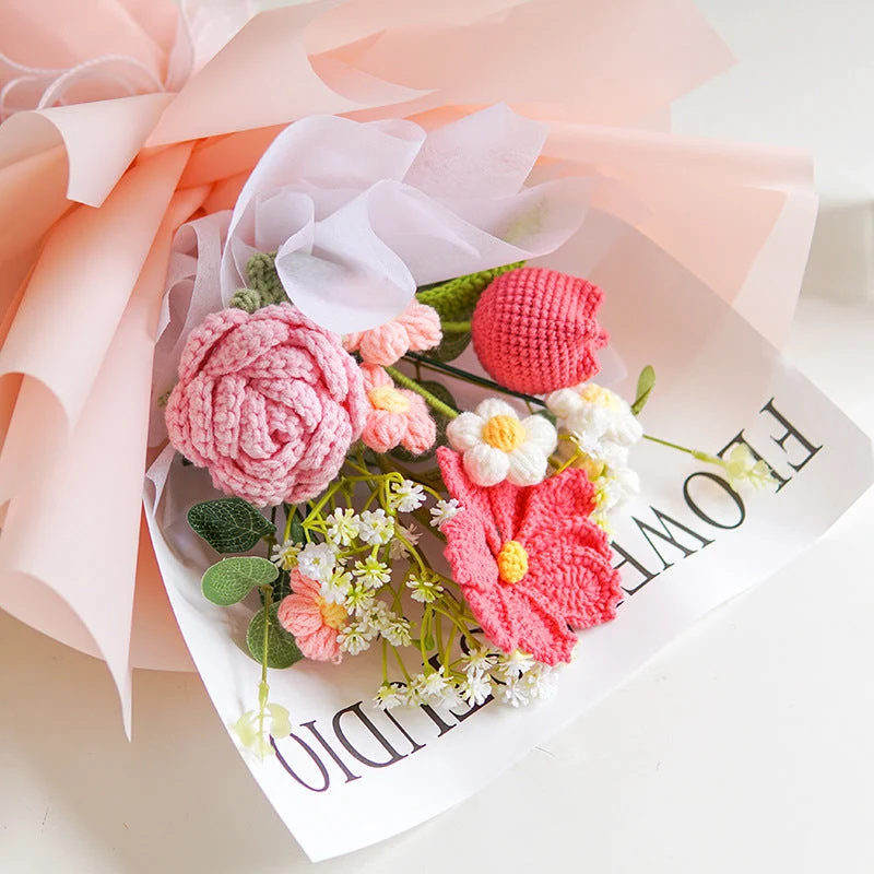 💕Mother's Day Special Sale 50% OFF!💕Handmade Delicate Crochet Flower Bouquet - Image 10