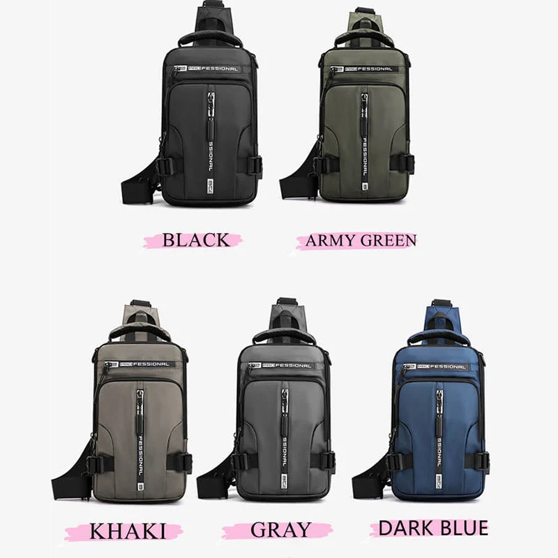 Stylish Casual Shoulder Multifunctional Crossbody Bag - Image 8